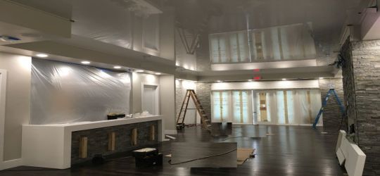 Waco Texas DIY stretch ceiling canvas fabric membrane eco friendly