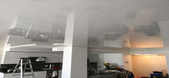 Waco Texas DIY stretch ceiling canvas fabric membrane flat