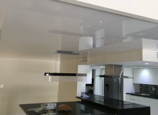stretch ceiling how to clean