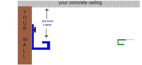 Fabric Vinyl ceiling suspended reflective Stretch Ceiling system glossy harpoon